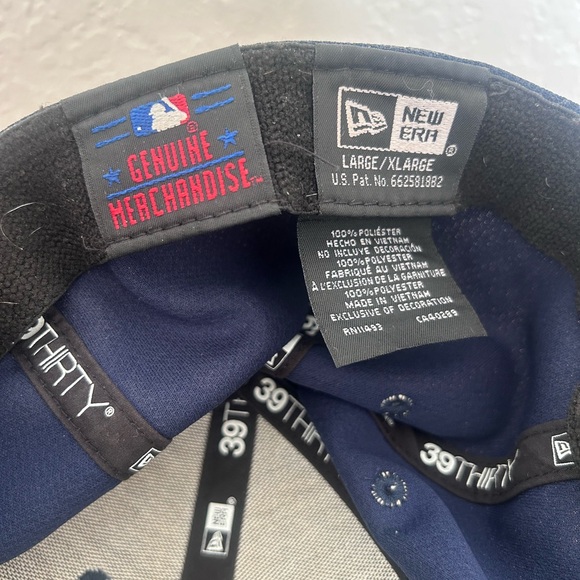 New Era Los Angeles Dodgers Large/Extra Large Blue Camo Dad hat with Mesh Net - Picture 7 of 7